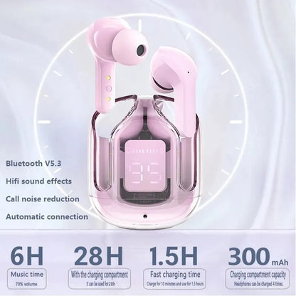 T6 TWS Wireless Bluetooth 5.2 Earphone