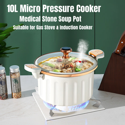 10L Non-Stick Roman Micro Pressure Cooker