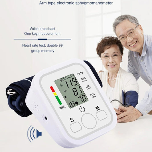 Electronic Digital Automatic Arm Blood Pressure Monitor