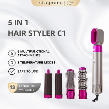 5 IN 1 HAIR DRYER STYLING TOOL